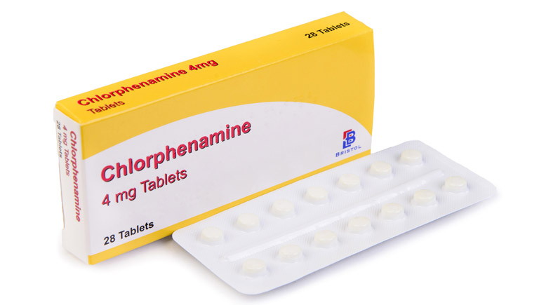 Thuốc tân dược trị mề đay Chlorpheniramine